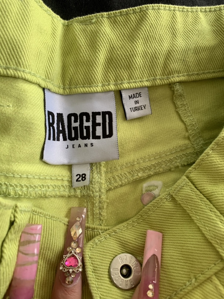 Ragged Priest Lime Green Jeans