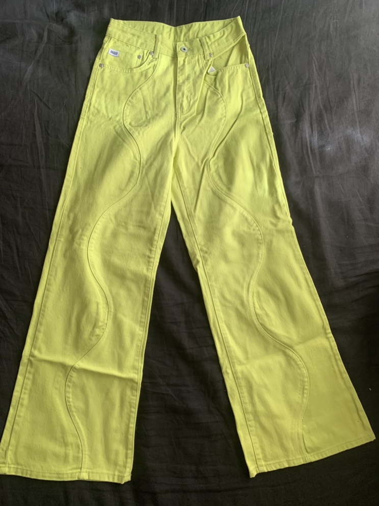 Ragged Priest Lime Green Jeans