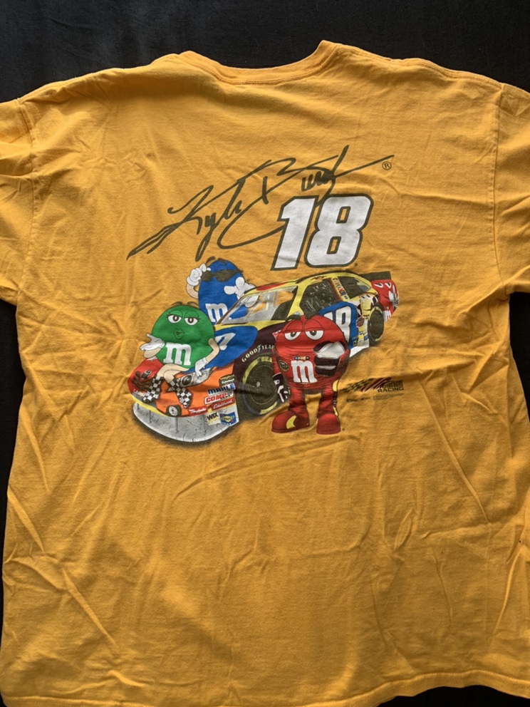 Vintage yellow m&m tee