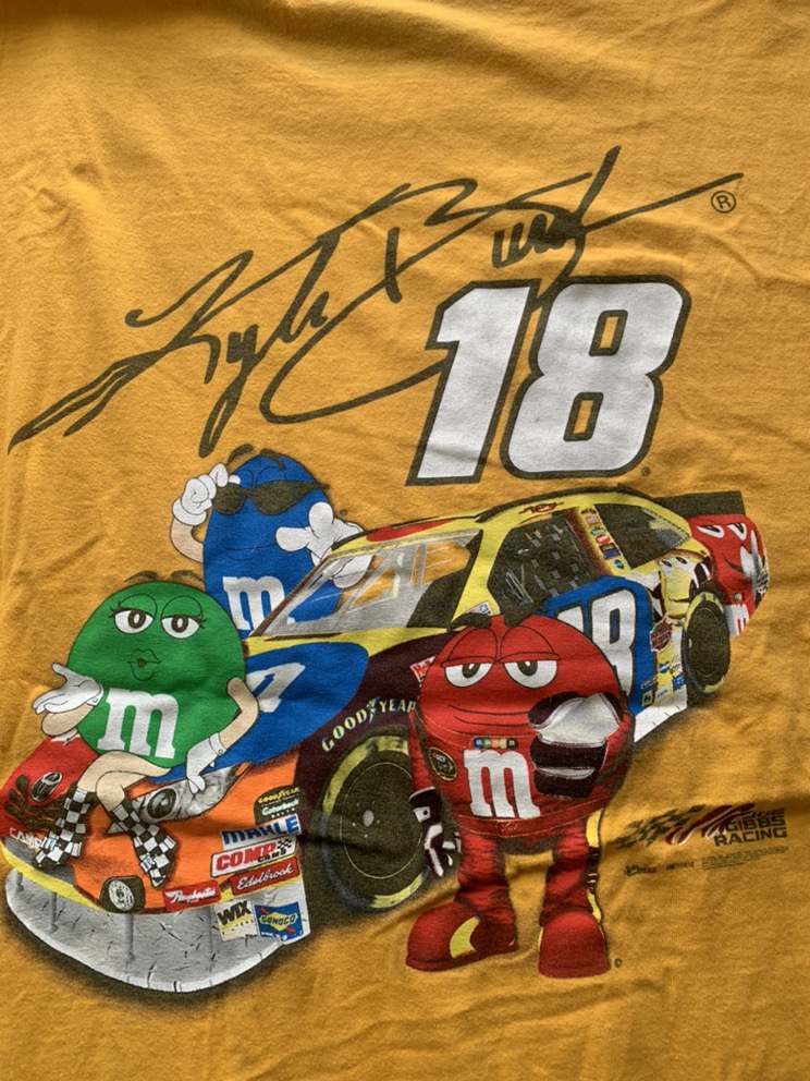 Vintage yellow m&m tee