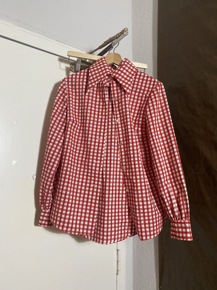 gingham shirt