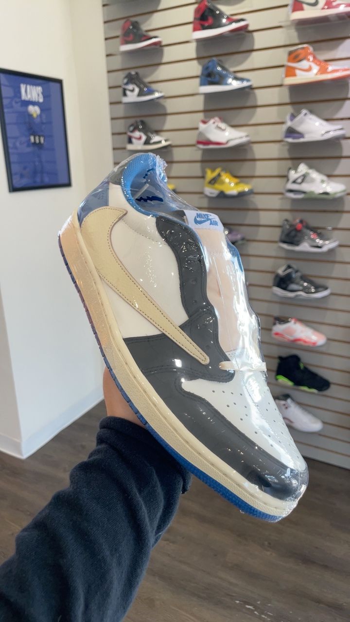 Jordan 1 fragment Travis Scott