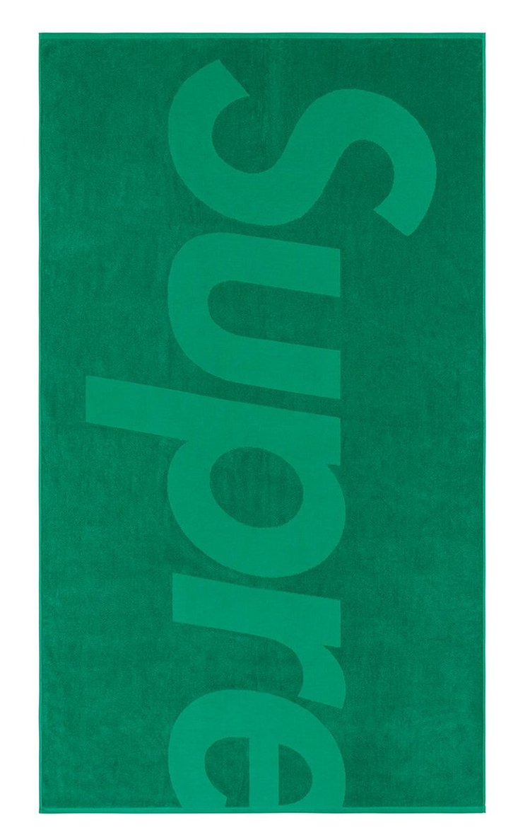SUPREME TONAL LOGO TOWEL