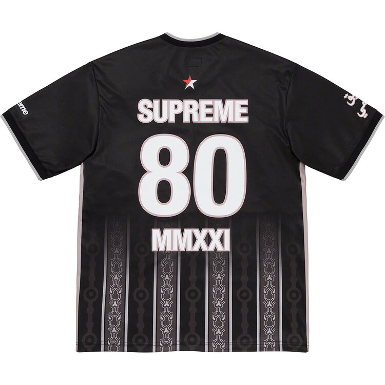 SUPREME ARABIC LOGO SOCCER JERSEY - ezze