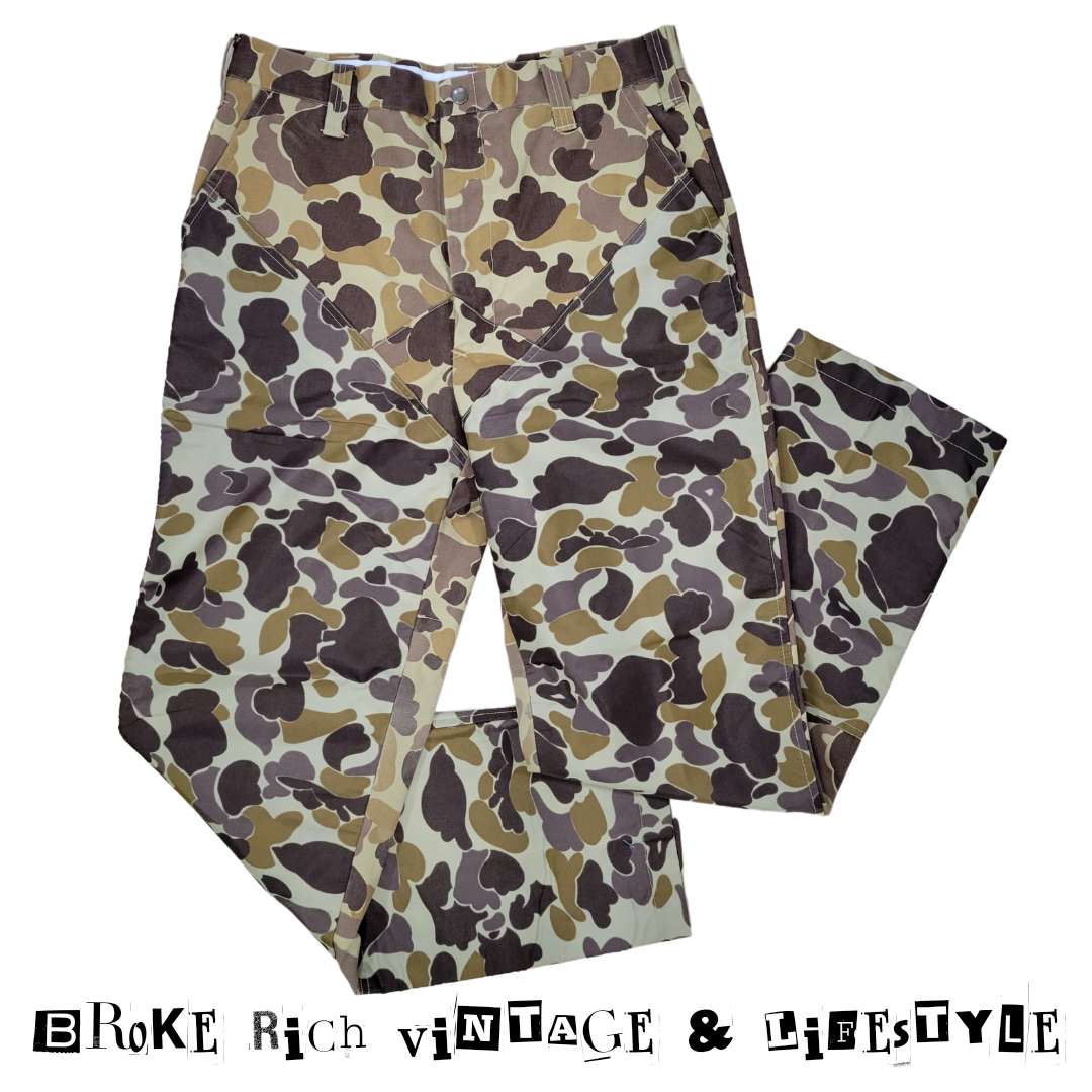 Vintage 90s Gamehide Duck Camo Pants 34×32