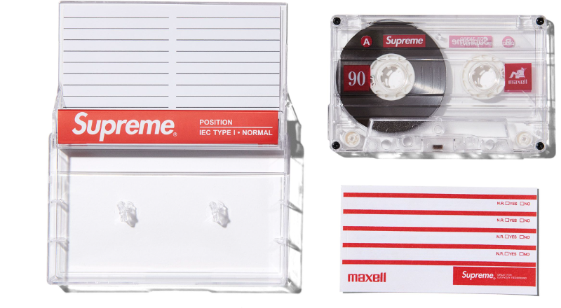 SUPREME®/MAXELL CASSETTE TAPES (5 PACK)