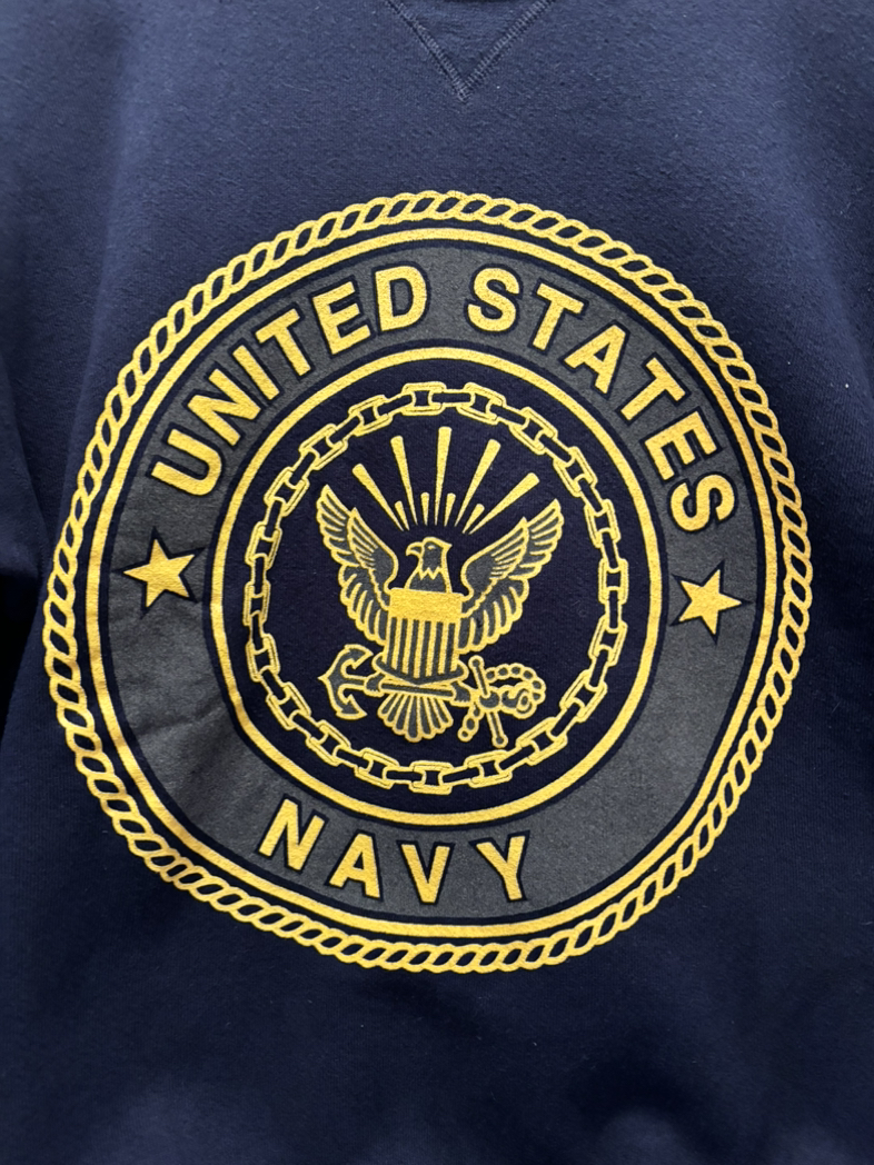 Vintage blue Navy sweatshirt