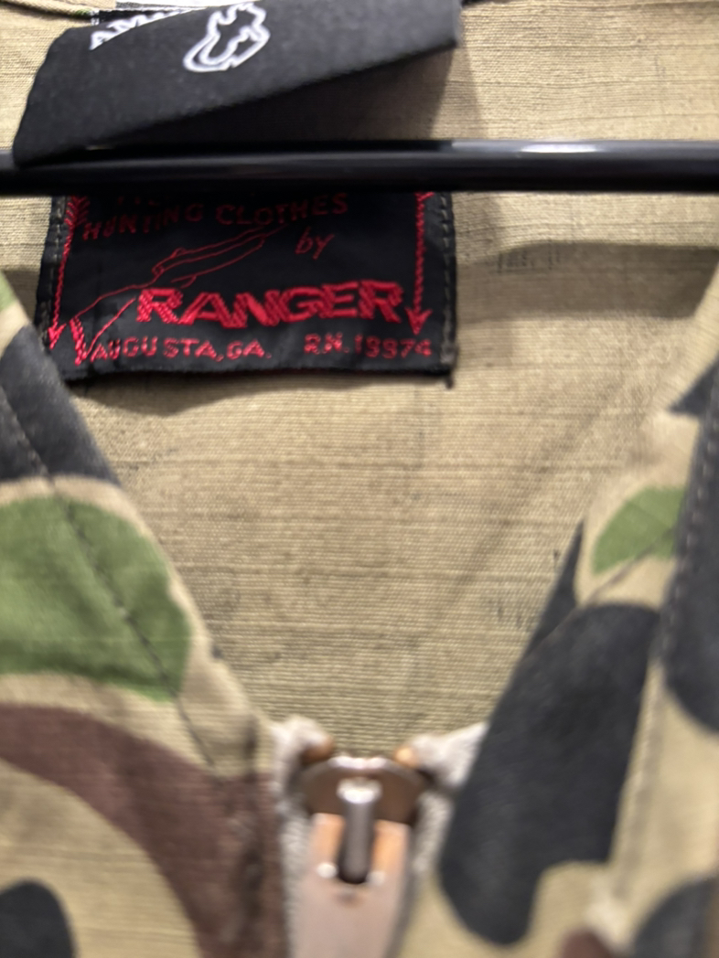 Vintage Ranger camo hunting vest