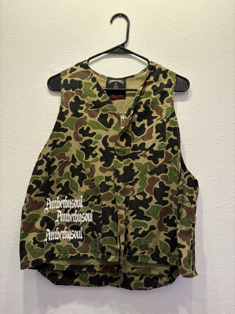 Vintage Ranger camo hunting vest