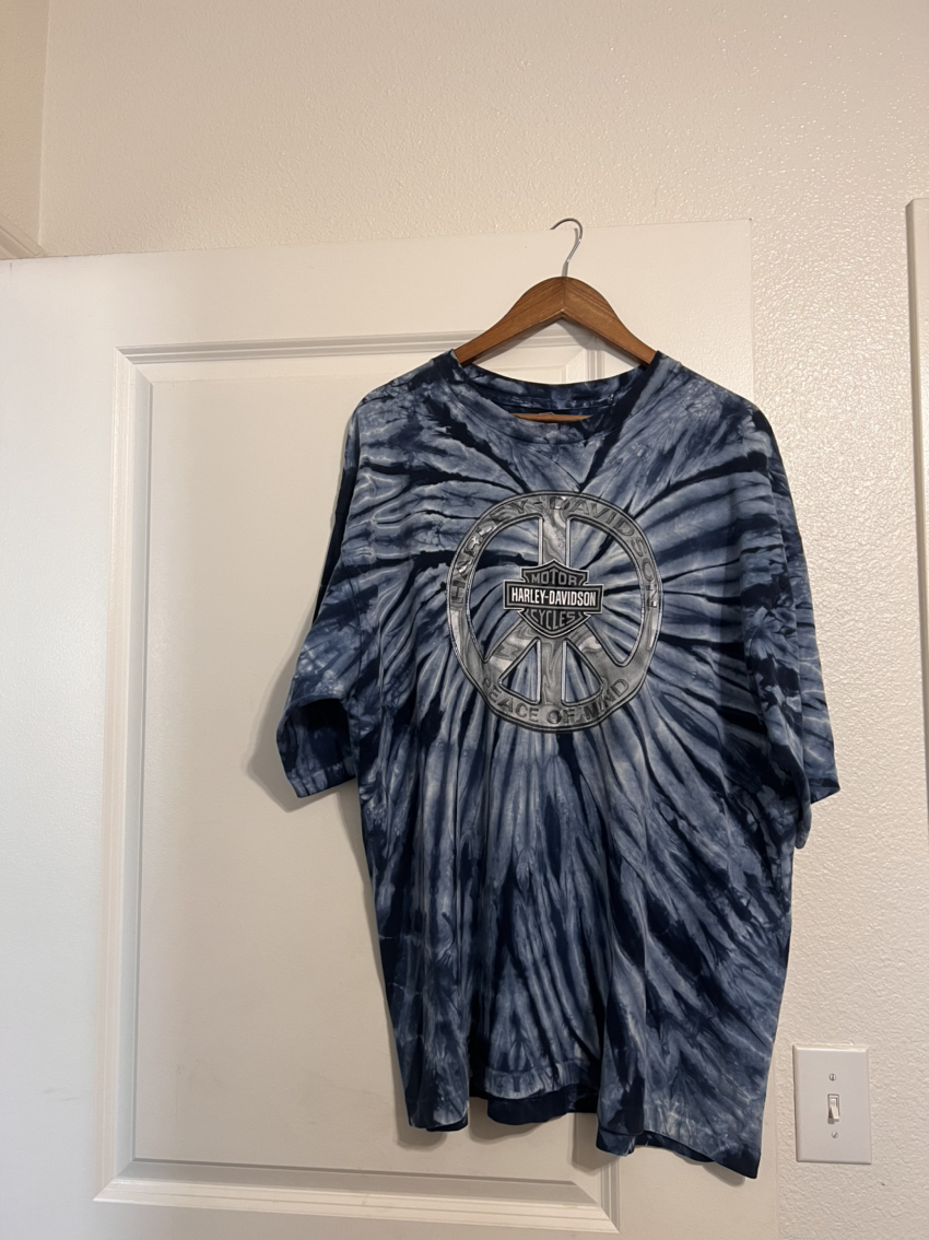 Vintage 90’s Tie Dye Harley Davidson T-shirt