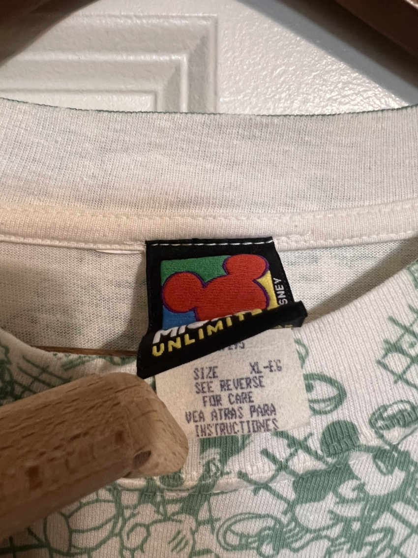 Vintage 90’s AOP Mickey Volleyball Tee