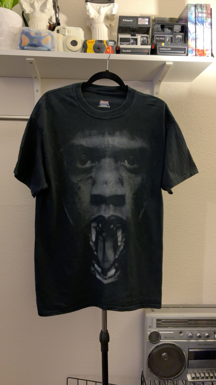 vintage jay z watch the throne tour shirt