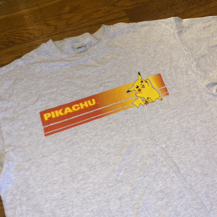 Pokemon Pikachu Logo Tee