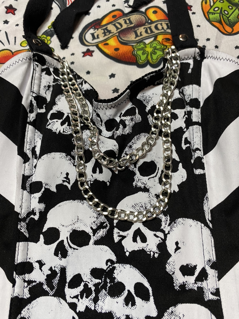 Dead☠️Stock(Tags intact)Y2K Hot Topic SkuLLs HaLter Top