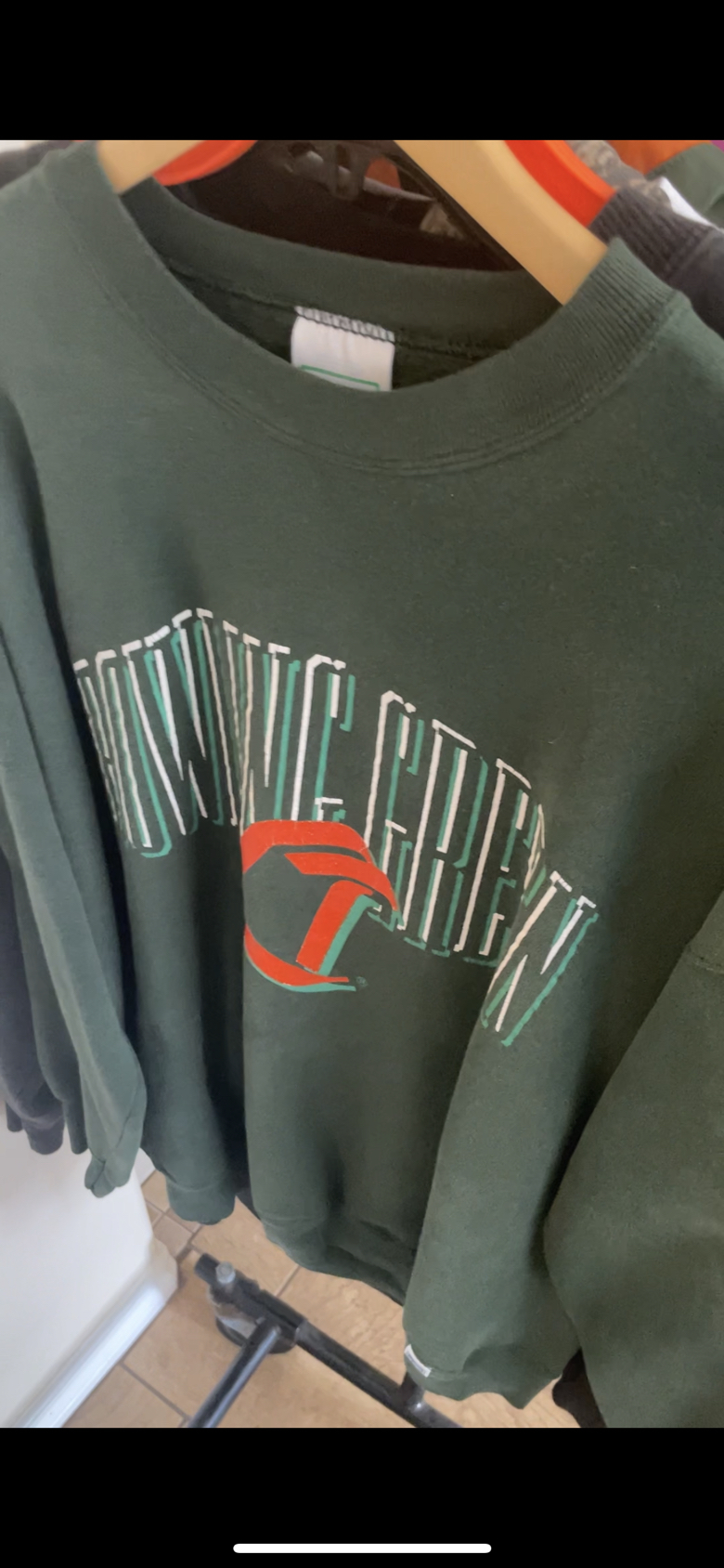 90s bowling green sweatshirt
