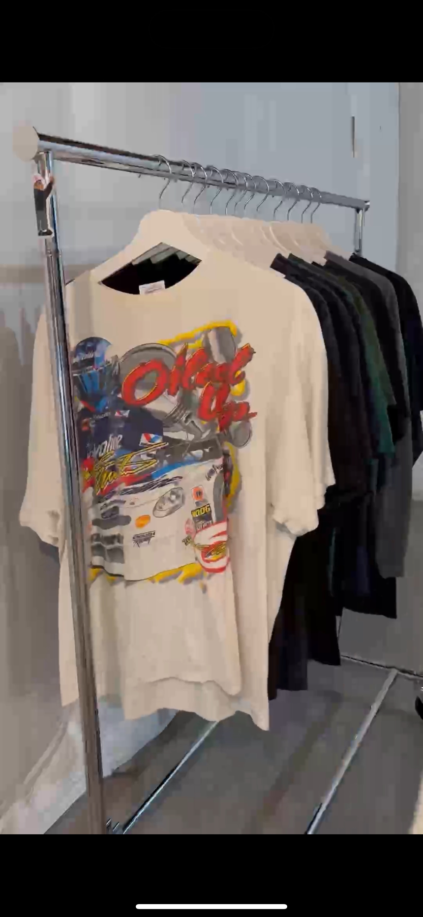 VINTAGE NASCAR OIL SHIRT