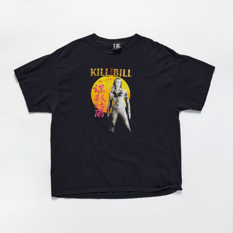 Vintage Flaming Lips & Black , kill bill   T shirt combo