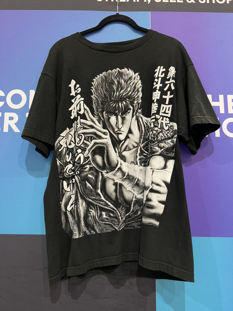 SZ L Anime Big Print T-Shirt