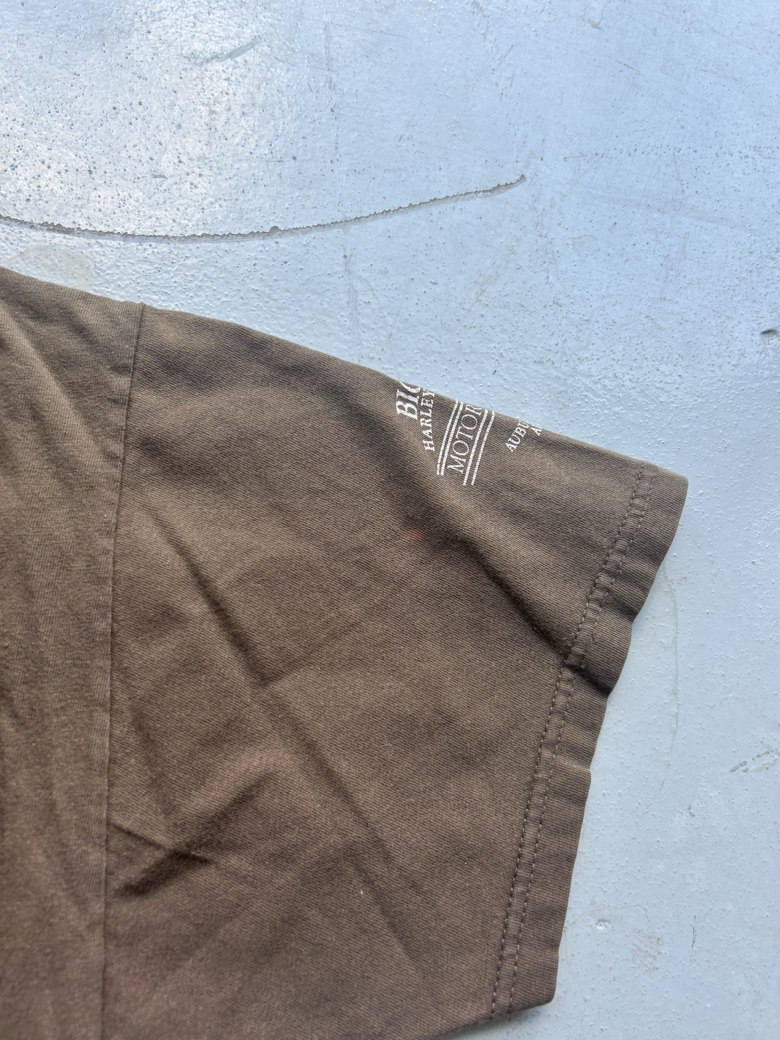 Vintage Harley Davidson Tee Brown