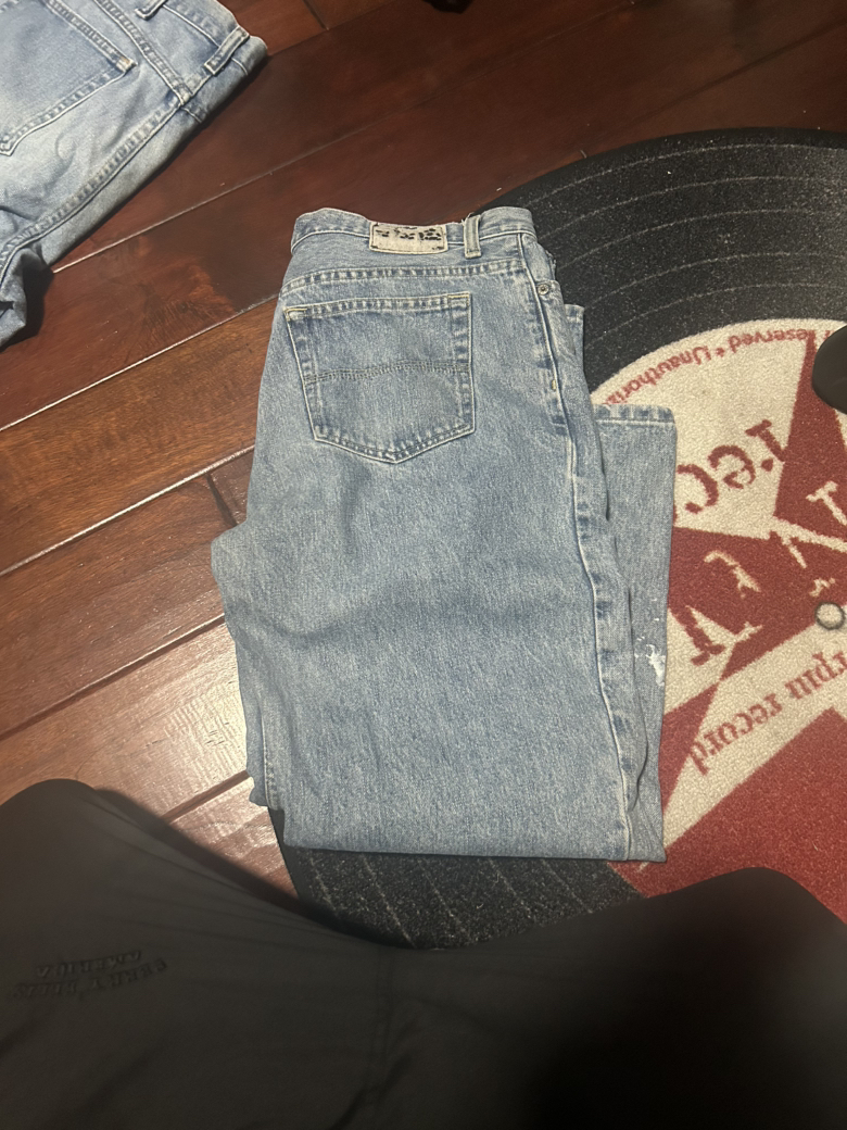 Vintage Wide Leg Izod Jeans