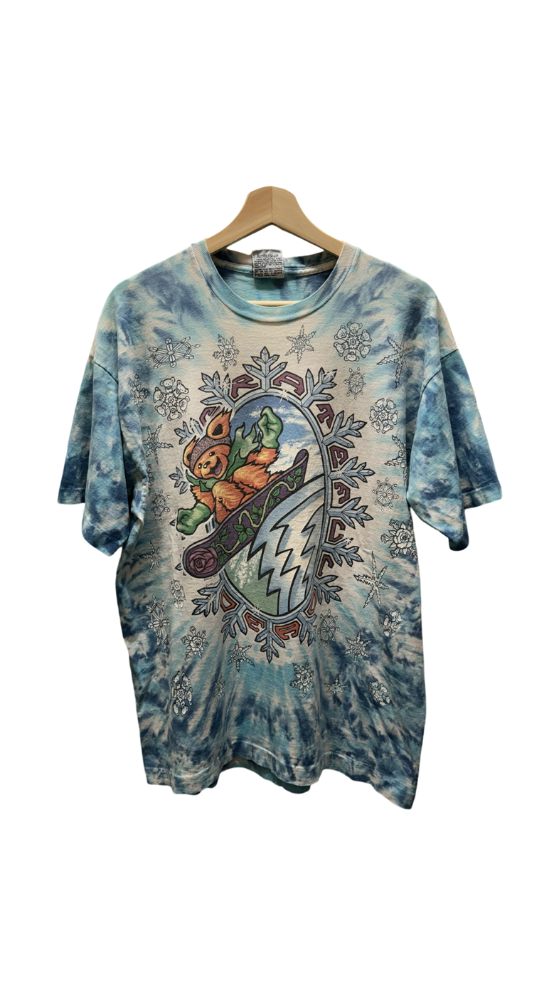 Grateful Dead snowboard bear t shirt