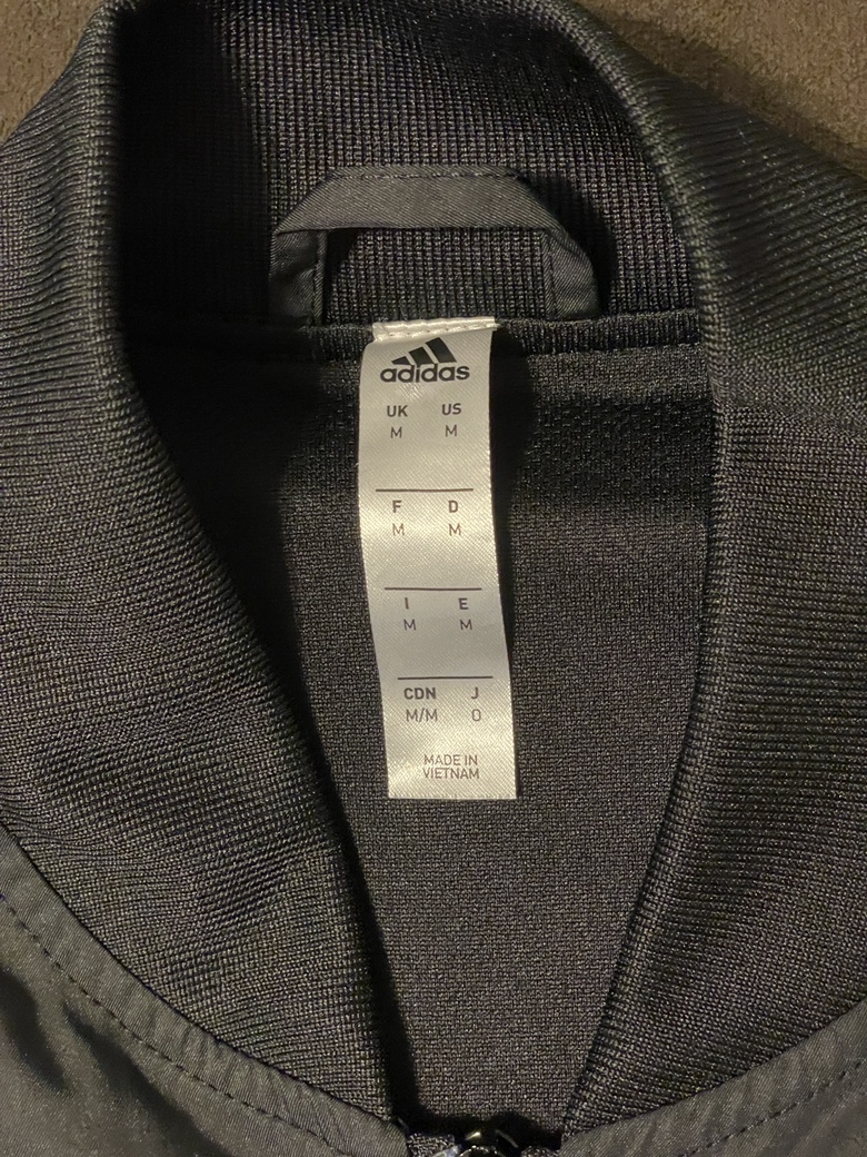 Adidas Juventus Anthem Bomber Jacket DX9210 Black Pink Turbo Mens Size Medium