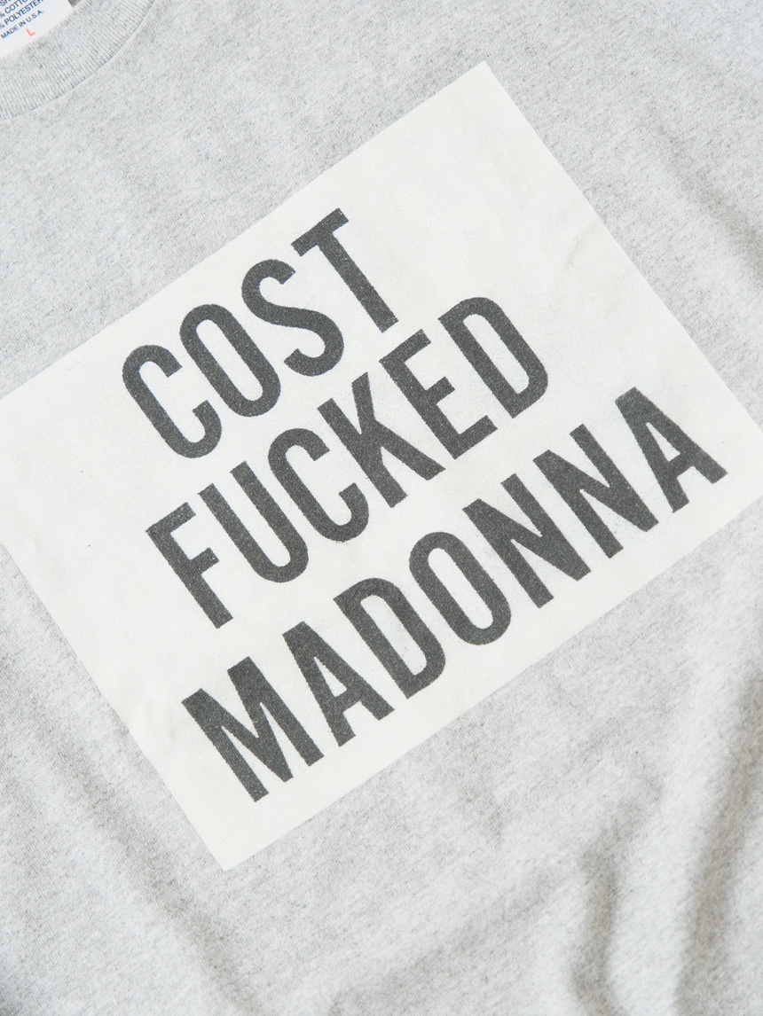 SZ L FW10 Supreme Cost F*cked Madonna T-Shirt