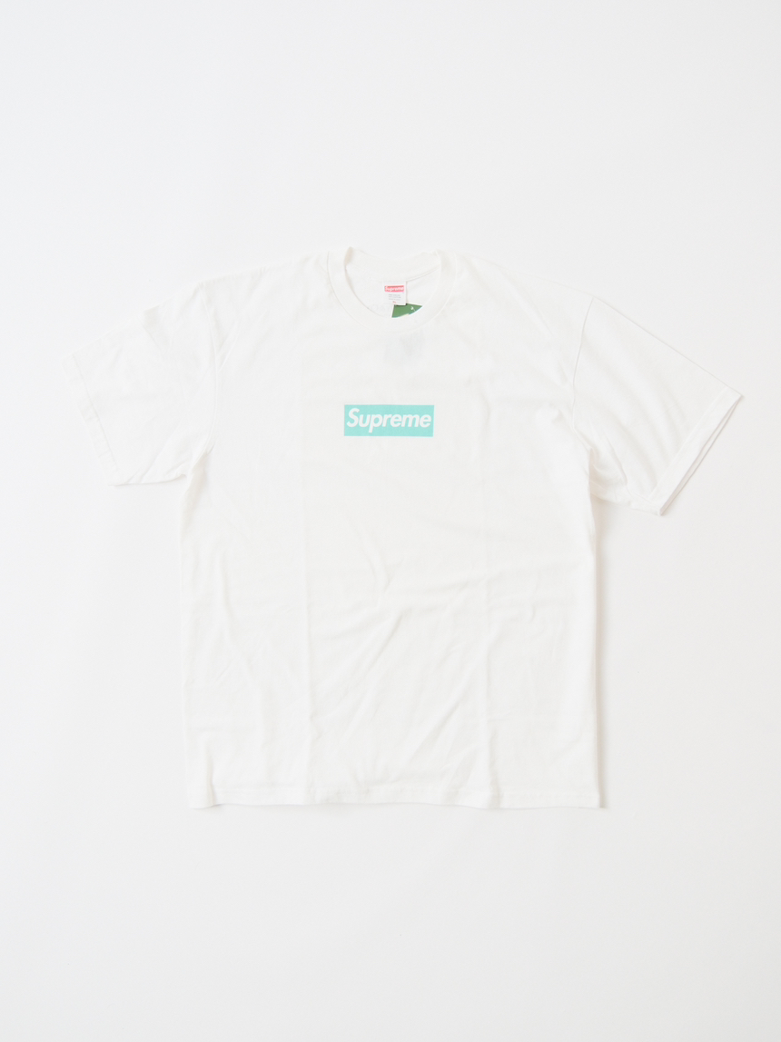 SZ XL Tiffany & Co x Supreme Box Logo T-Shirt