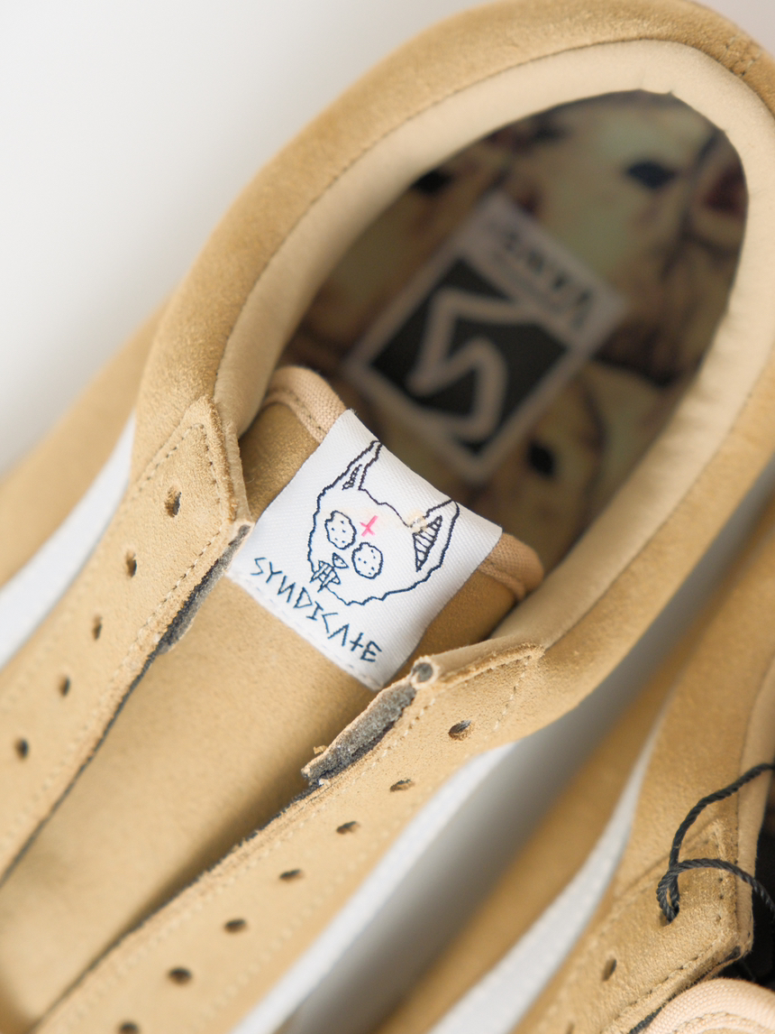 SZ 6.5 Golf Wang Syndicate Vans Camel Gum