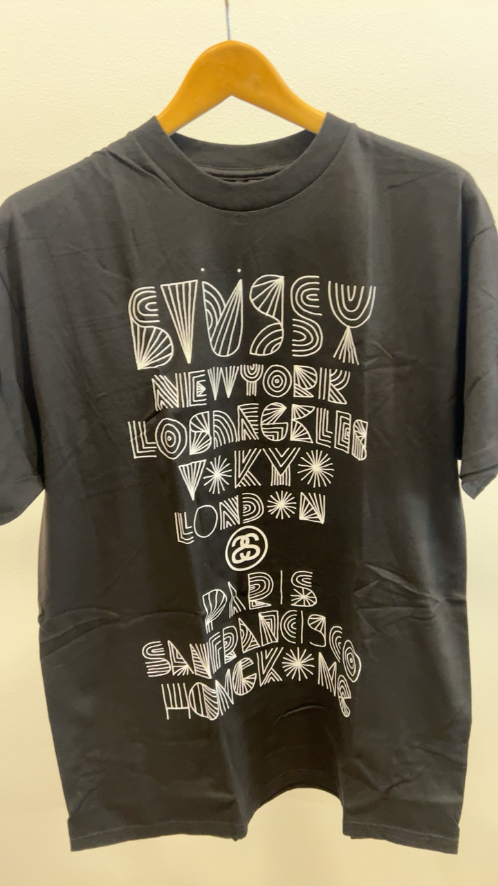 Sample Stussy Tee World Tour 2006 Geoff McFetridge