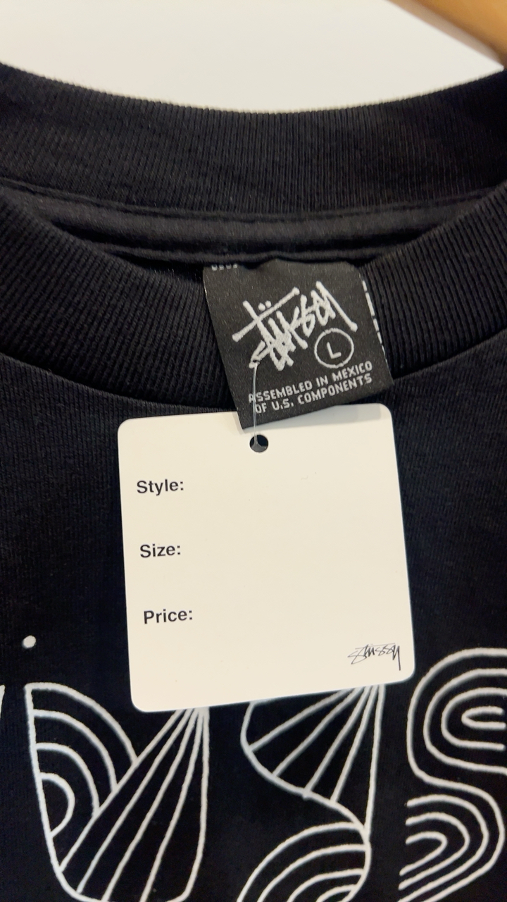 Sample Stussy Tee World Tour 2006 Geoff McFetridge
