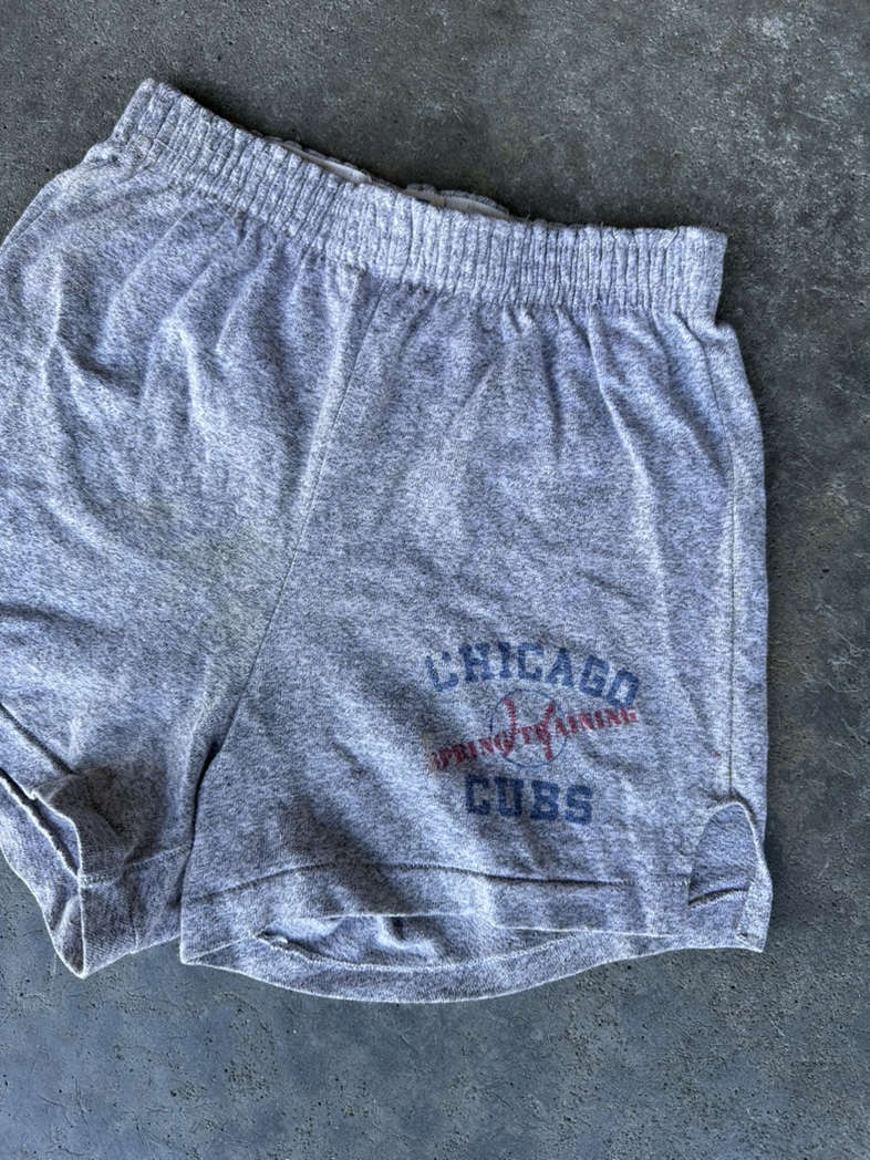 Vintage 70s Champion Chicago Cubs Spring Training Shorts