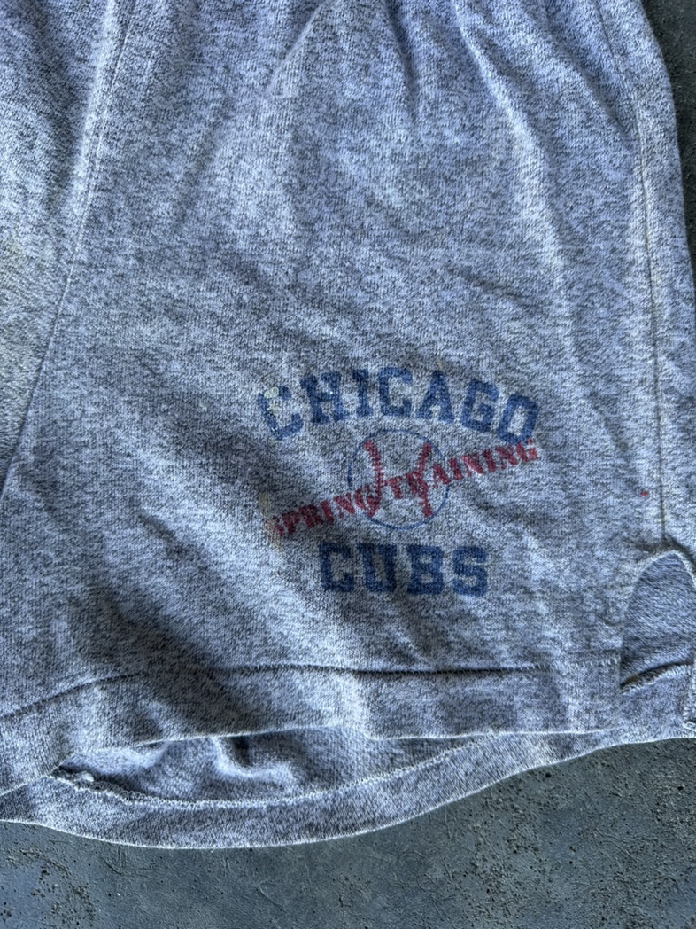 Vintage 70s Champion Chicago Cubs Spring Training Shorts