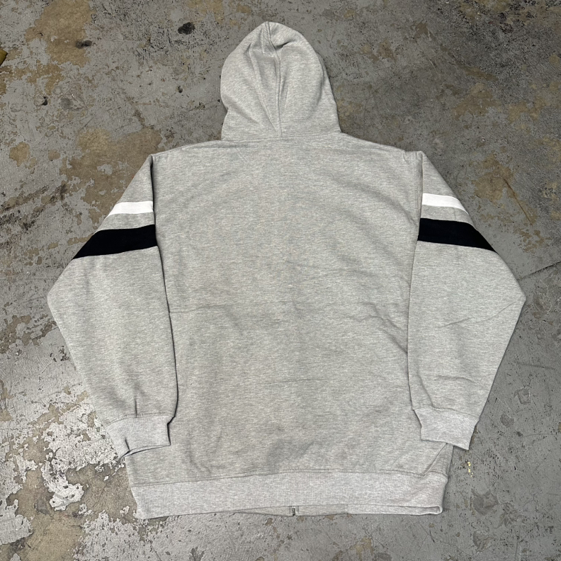 NWT Vintage Y2K Southpole Gray Zip Up Hoodie Large Men NEW Jesse Pinkman