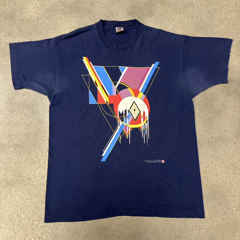 Vintage 1995 Frozen Spheres Frank Lloyd Wright Art Shirt