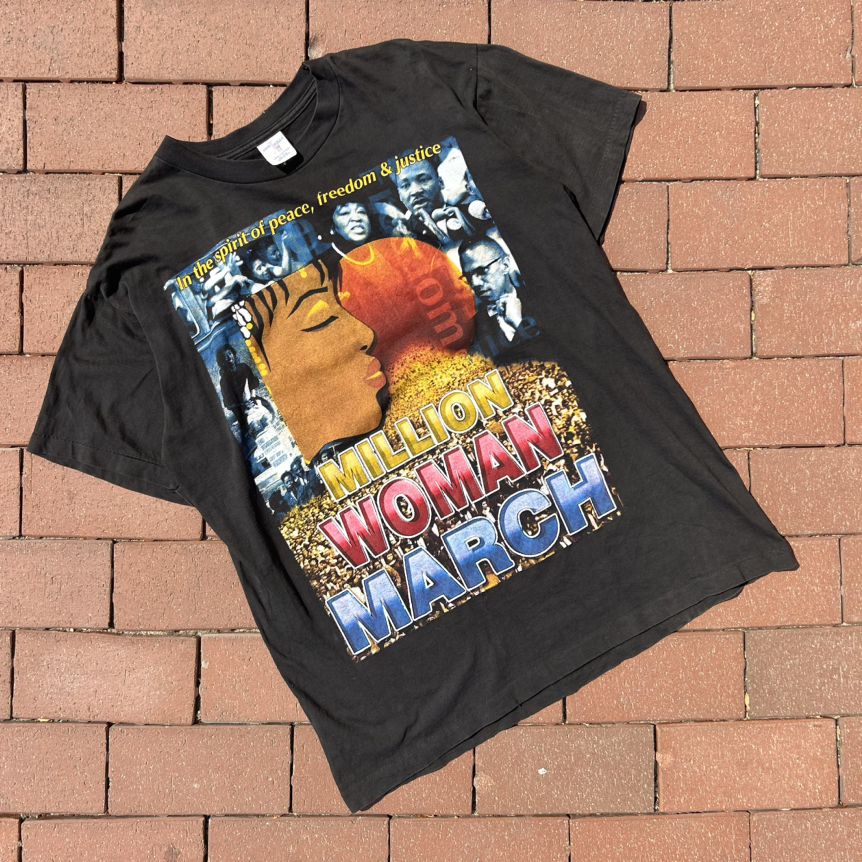1997 MILLION WOMANS MARCH RAP TEE