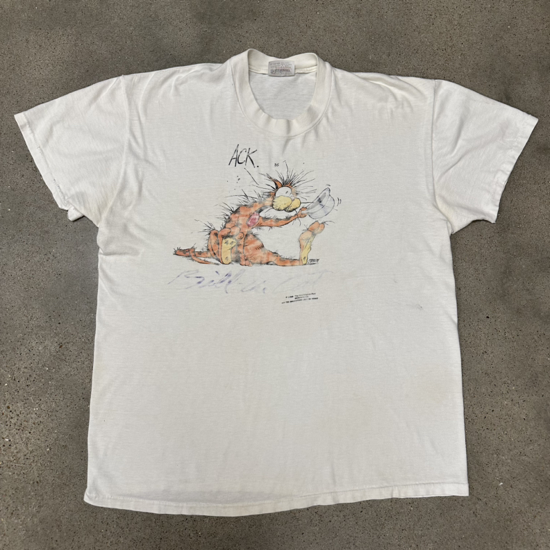 Vintage 1988 Bill The Cat Washington Post Cartoon Shirt