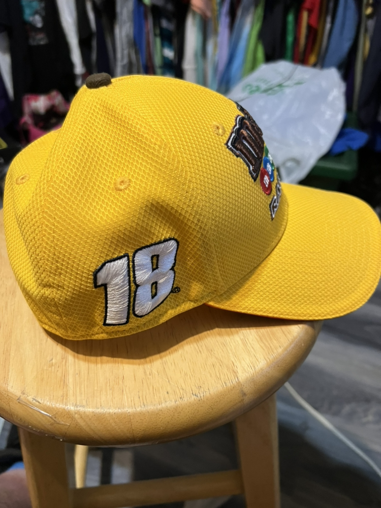 Vintage Kyle Busch M&M Fitted Hat