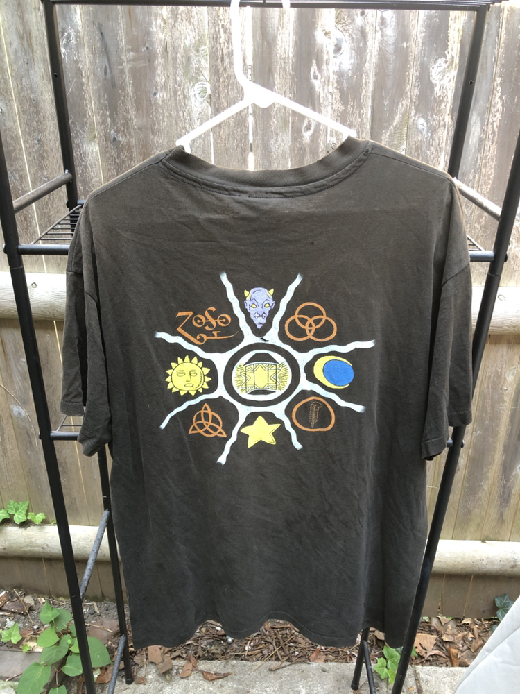 Rare 90s Led Zeppelin faded tee
