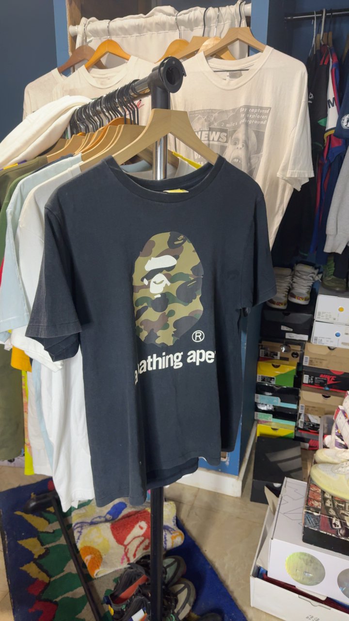 Bathing ape camo head