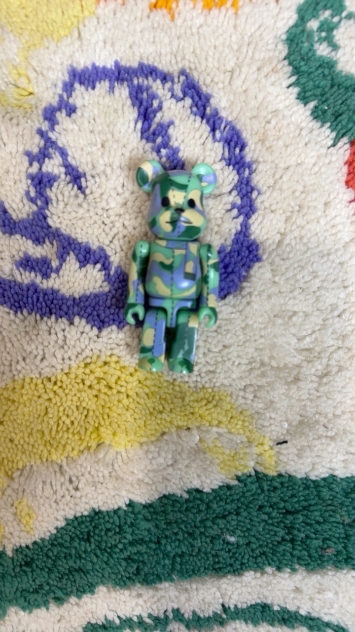 Bear brick key chain size