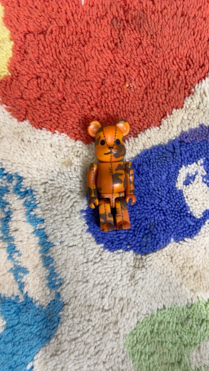 Bear brick key chain size