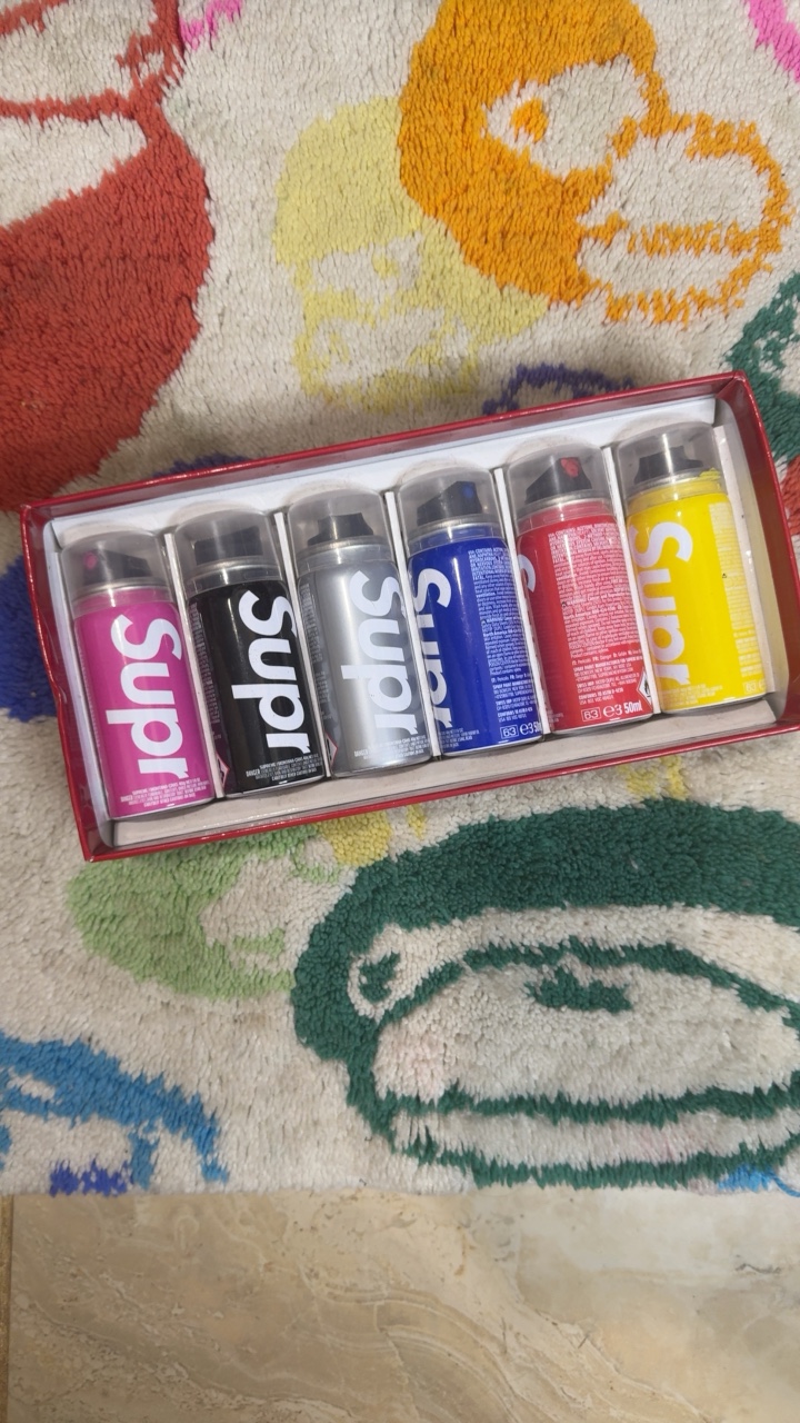 Supreme spray paint collectible