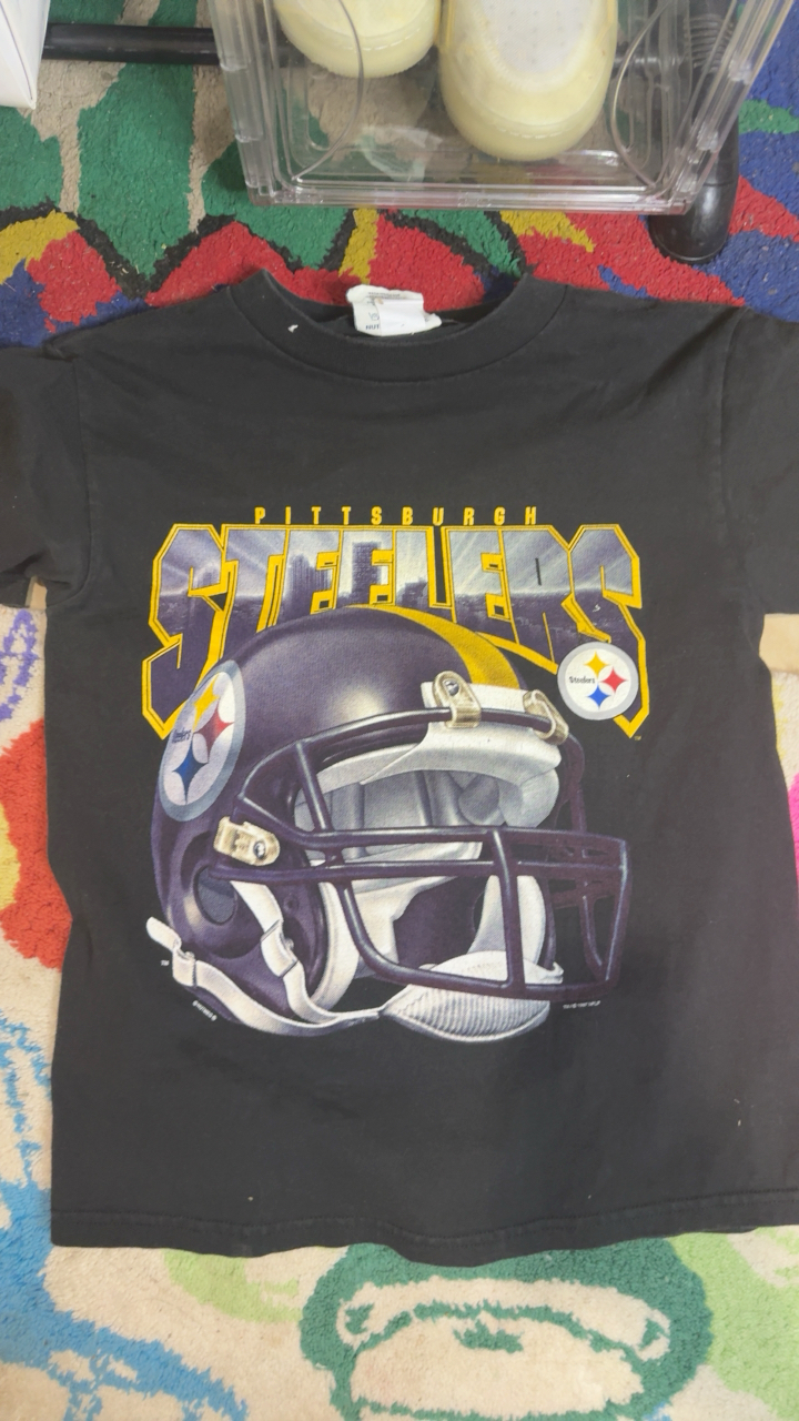 Kids Youth Vintage Steelers