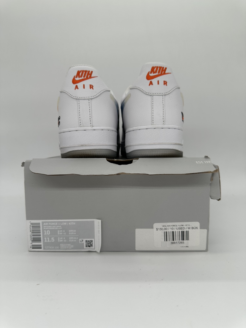 SZ 10 KITH X Nike AF1 NYC