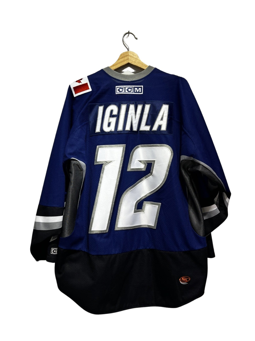 Rare Vintage 2002 Jerome Iginla LA All-Star Hockey Jersey