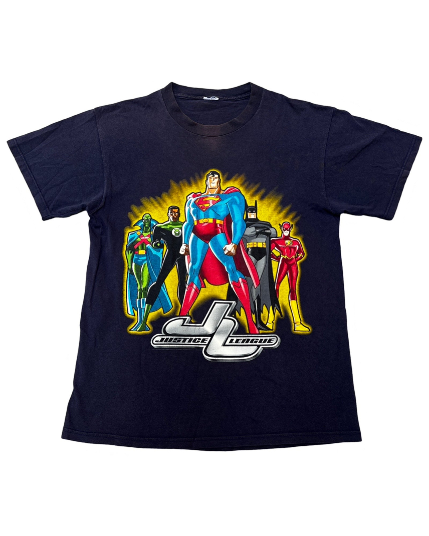 Vintage 2003 Justice League Cartoon Network Promo Tee