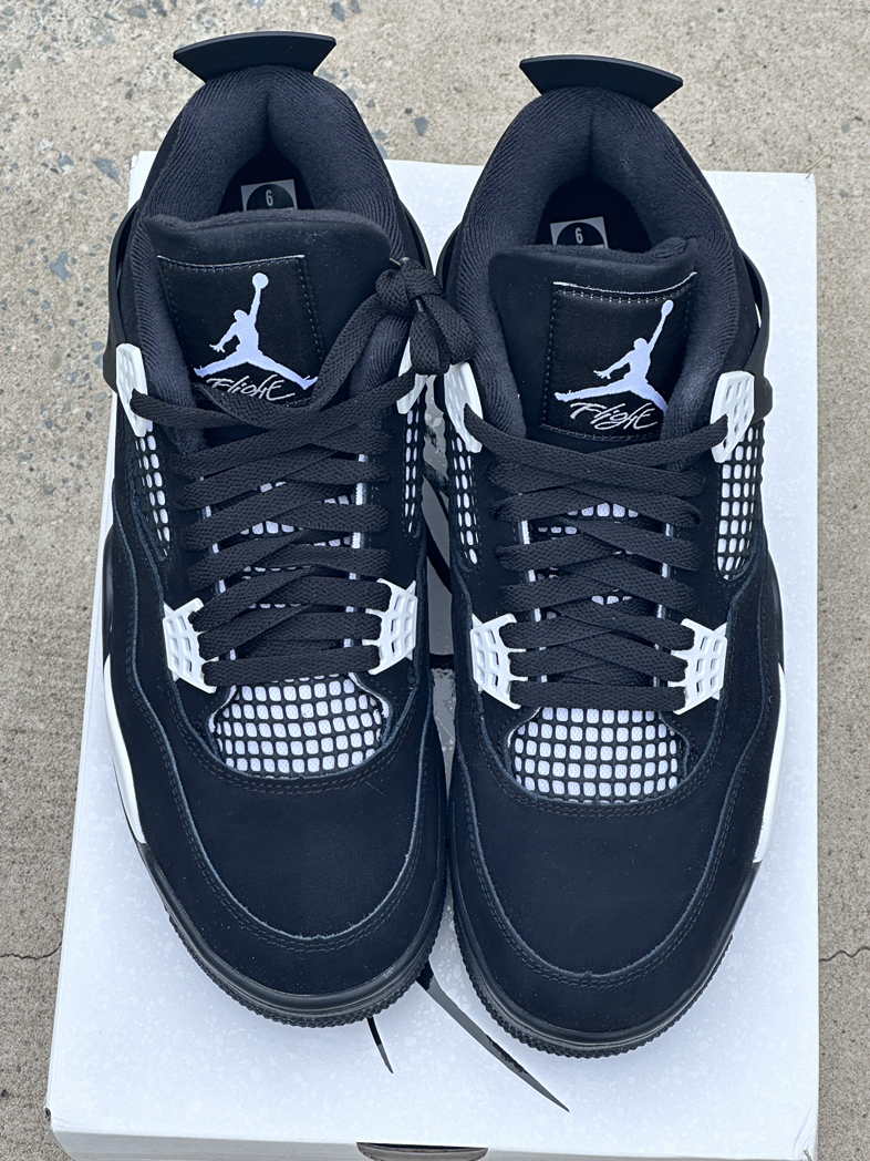 Jordan 4 white thunder - ezze