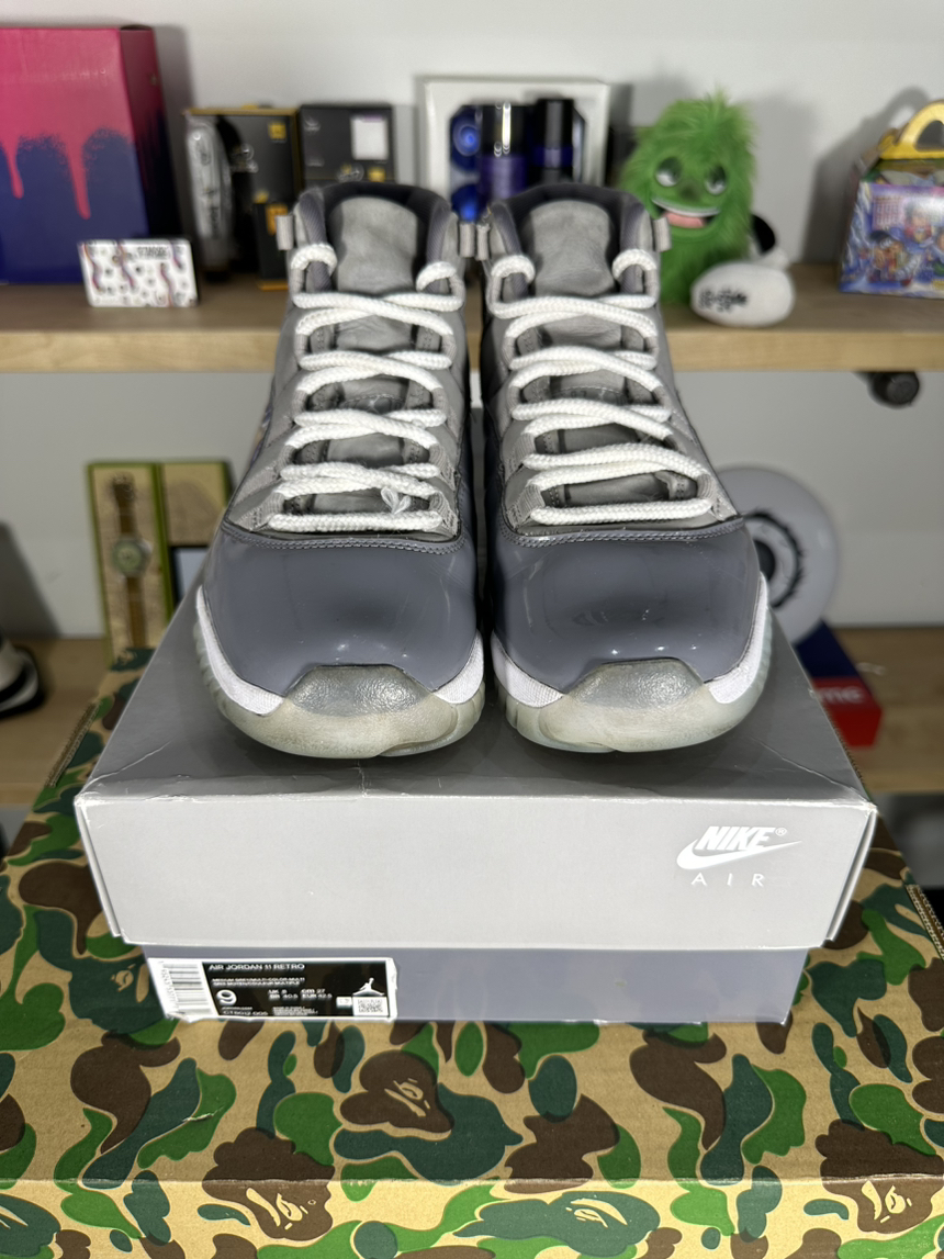 SZ 9 AJ 11 Cool Grey