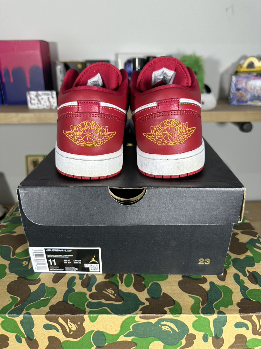 SZ 11 AJ 1 Low Cardinal Red